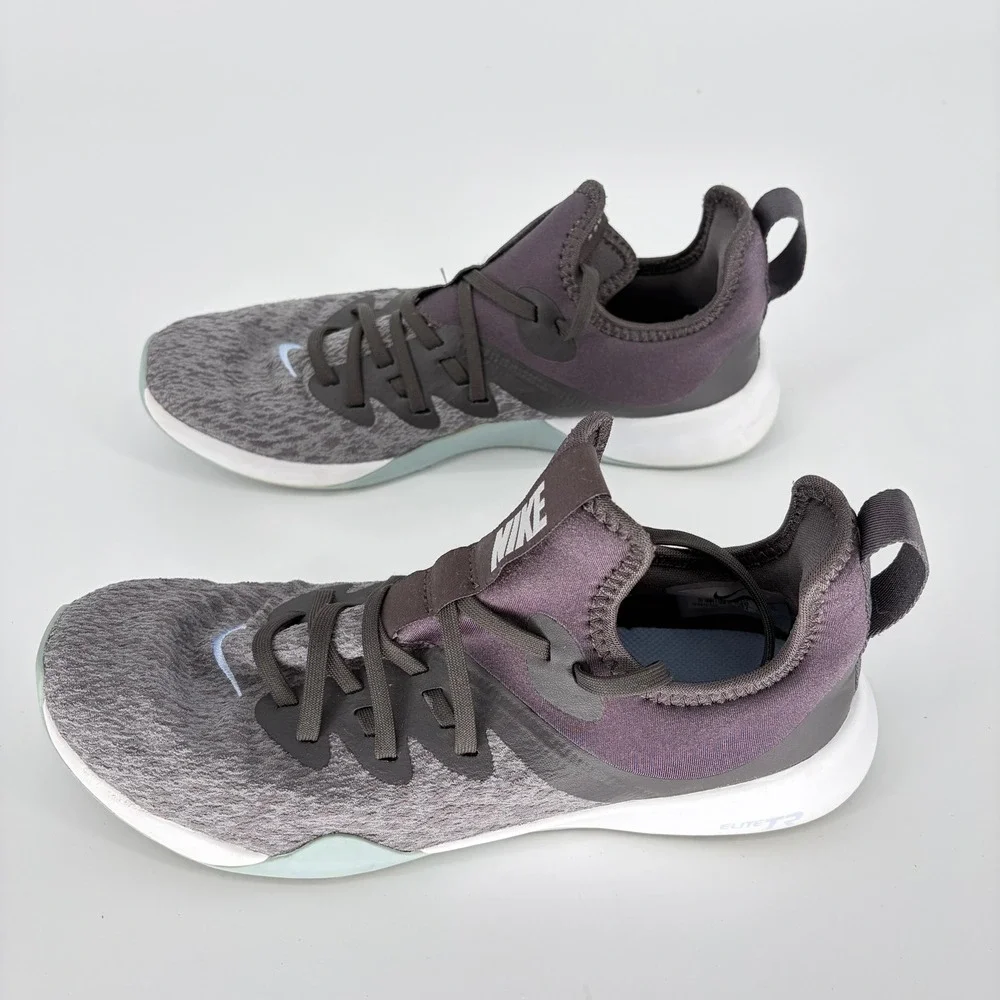 Nike City Trainer 2 Plum Gray Womens Training Shoes AJ8153-004 Size 8.5